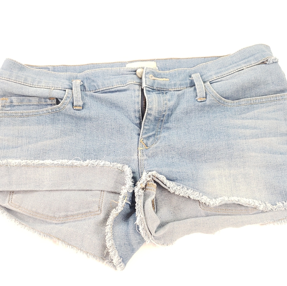 Roxy Womens Denim Blue Short Shorts 11